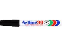 Märkpenna ARTLINE 90 sned 5mm svart 12st