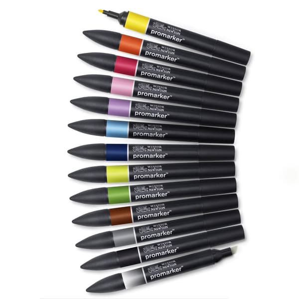 Promarker Klara färger Fine/Broad 12/fp