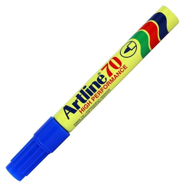 Märkpenna ARTLINE 70 perm. 1,5mm blå 12st