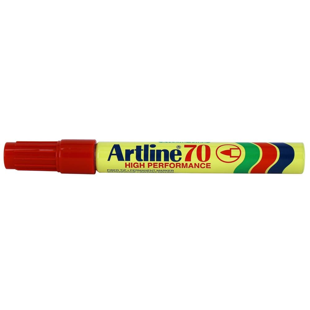 Märkpenna ARTLINE 70 perm. 1,5mm röd 12st