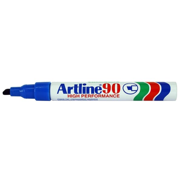 Märkpenna ARTLINE 90 sned 5mm blå 12st