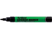 Märkpenna ARTLINE exterior UV svart 12st