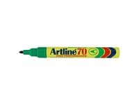 Märkpenna ARTLINE 70 perm. 1,5mm grön 12st