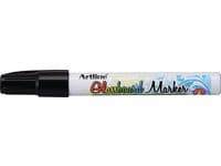 Märkpenna ARTLINE glastavla 2mm svart 12st