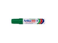 Märkpenna ARTLINE 100 sned 12mm grön 6st