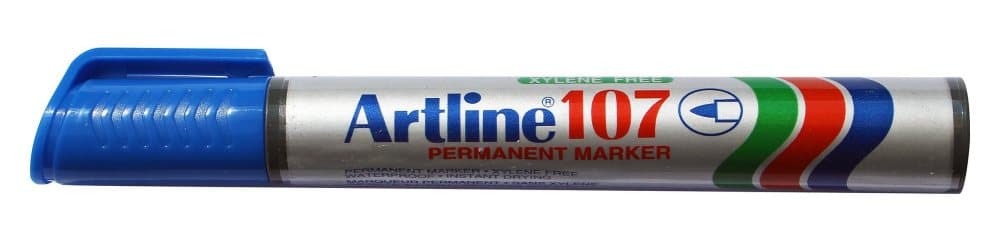 Märkpenna ARTLINE 107 rund 1,5mm blå 12st