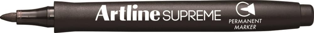 Märkpenna ARTLINE Supreme rund 1mm svart 12st