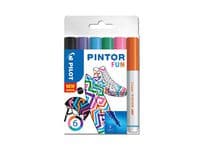 Märkpenna PILOT Pintor M 6 färger