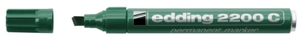 Märkpenna EDDING 2200C grön 10st