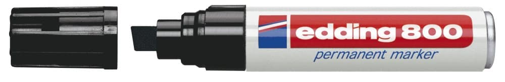 Märkpenna EDDING 800 svart 5st