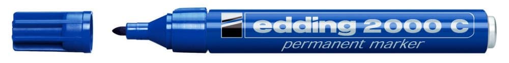 Märkpenna EDDING 2000C blå 10st