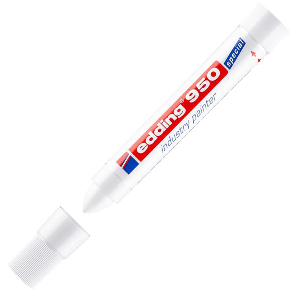 Märkpenna EDDING 950 vit 10st