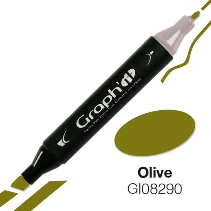 Alkoholmarkör Graph'it 8290 Olive - Graph it Green