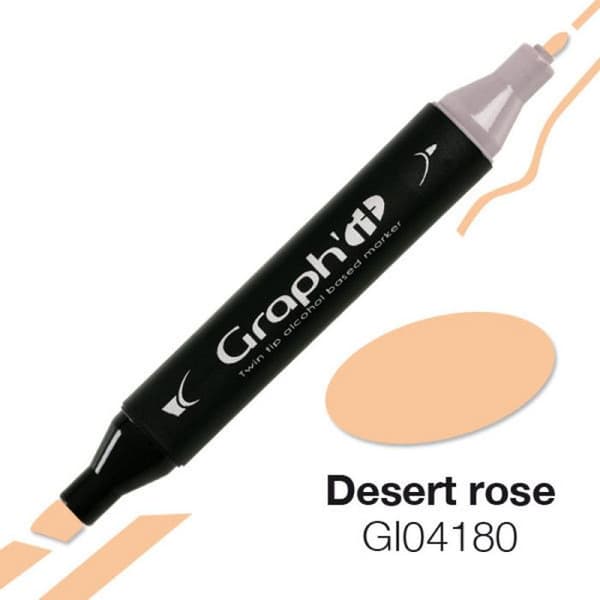 "Graph'it 4180 Desert Rose alkoholmarkör"