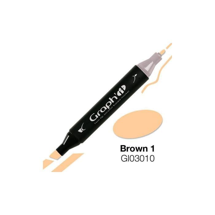 GRAPH'IT alkoholmarkör - Graphit:3010 - Basic Brown 1