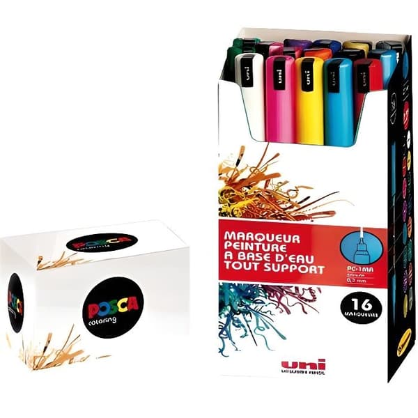 POSCA 16 extrafina kalibrerade spetsmarkörer