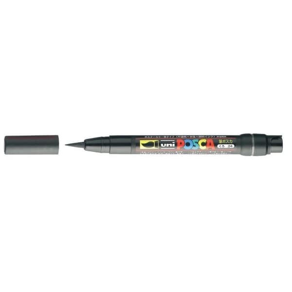 POSCA Black Brush Marker