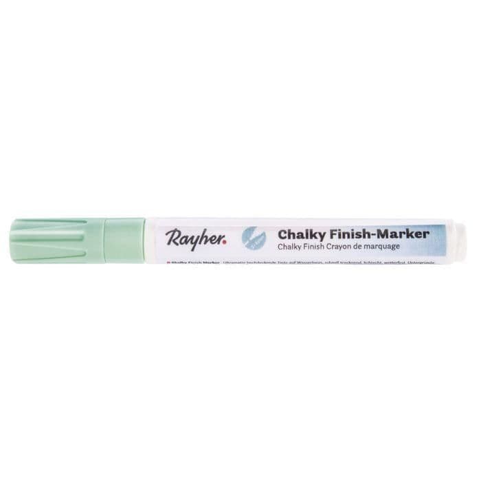 Chalky Finish 2-4mm Rund Spis Chalk Marker - Jadegrön
