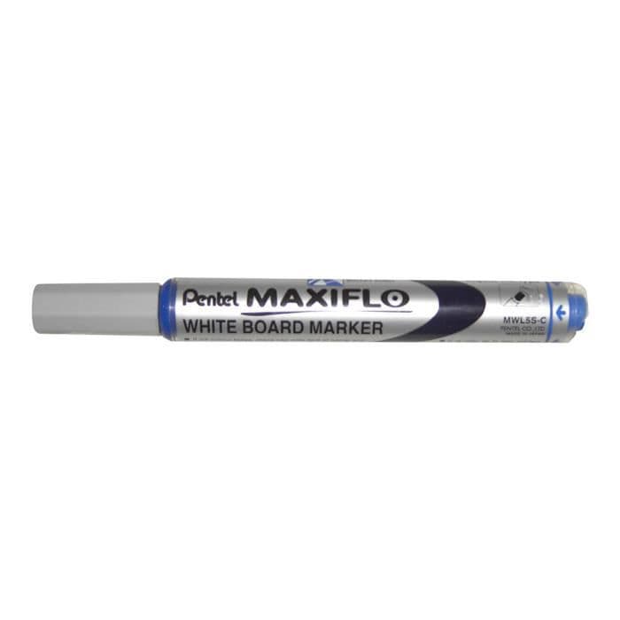 Pentel Maxiflo Blå Whiteboard Marker 1,1mm Fin