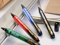 Märkpenna PILOT SCA 400 2-4,5mm svart 12st