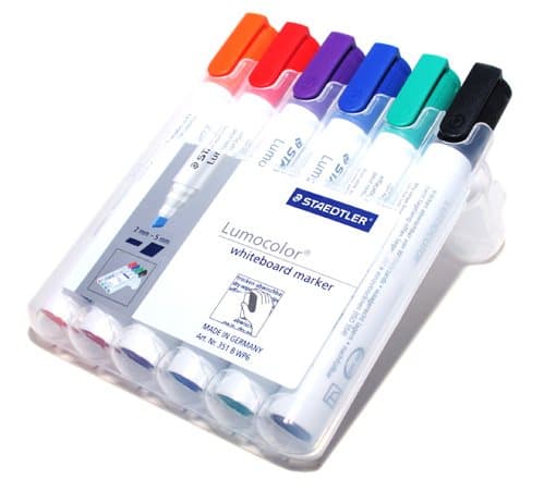 Valkotaulumerkit - Setti 6 kpl