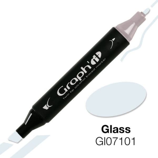 Marcker med alkohol Graph'it 7101 Glass