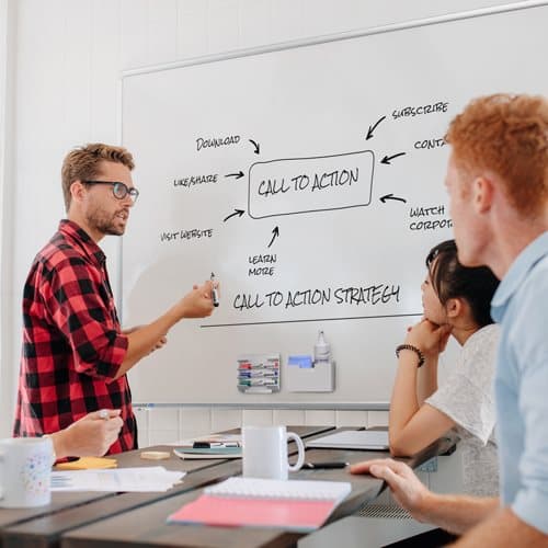 Magnetisk markörhållare för whiteboardtavlor