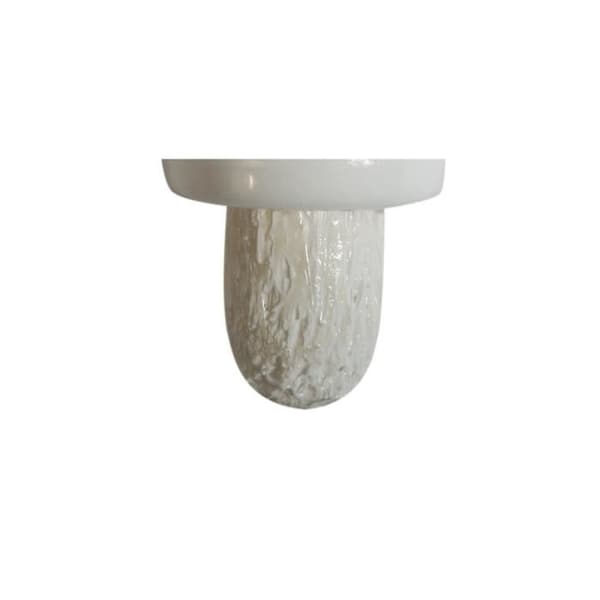 Täckande textilmarkör, vit, 2-4 mm rund spets, med ventil