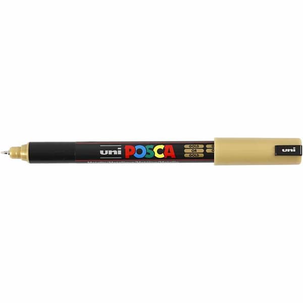 Posca Marker GULD, PC-1MR spets 0,7 mm