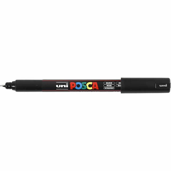 Posca Marker SILVER PC-1MR spets 0,7 mm
