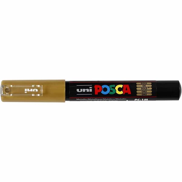 Posca Marker GULD, PC-1M spets 0,7 mm