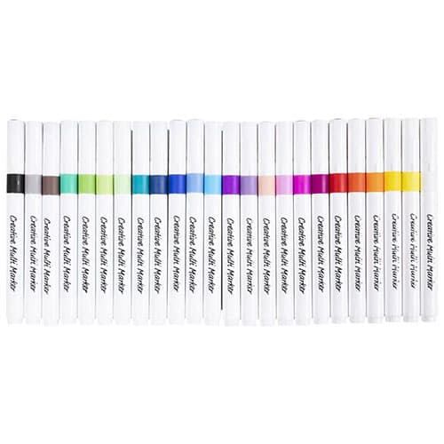 Tuschpennor - Kreativ Multi Marker - 24 st
