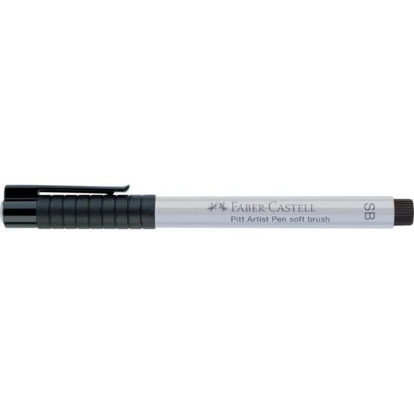 Pitt Artist Pen Soft Brush col. 230 kallgrå