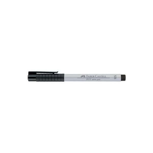 Pitt Artist Pen Soft Brush col. 230 kallgrå