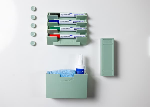 Tilbehørsholder - Whiteboard - Soft Green