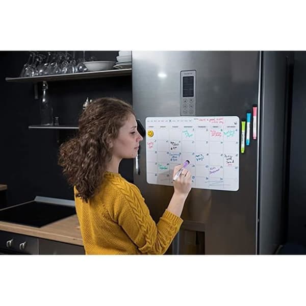 8 ST Whiteboard-pennor Torrradering av Whiteboard-markör Finnivpenna med gummisuddare Magnetiska skrivmarkörer