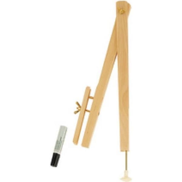 Wonday Whiteboard Compass, för Whiteboard Marker 0,000000 Svart