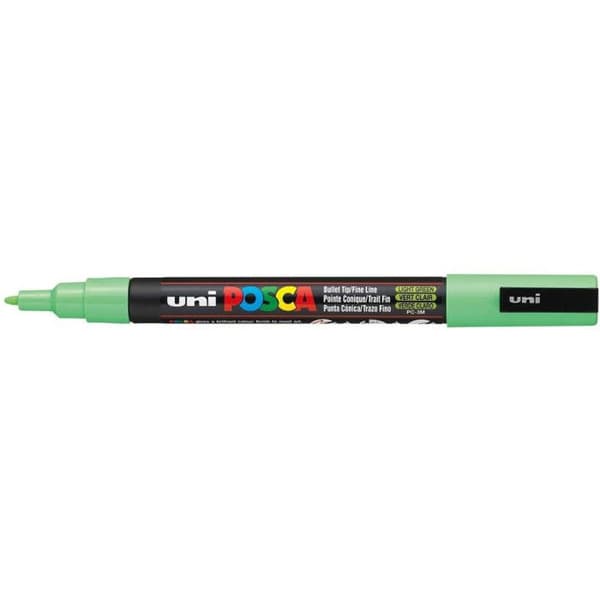 Set med 8 PC3M Markers Fin konisk spets Pastellfärger