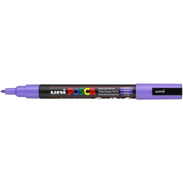Set med 8 PC3M Markers Fin konisk spets Pastellfärger