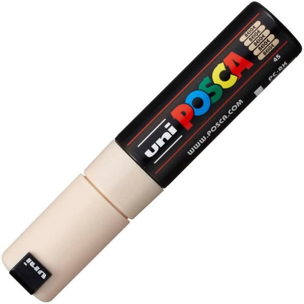POSCA Stor Mejselspets Marker Beige