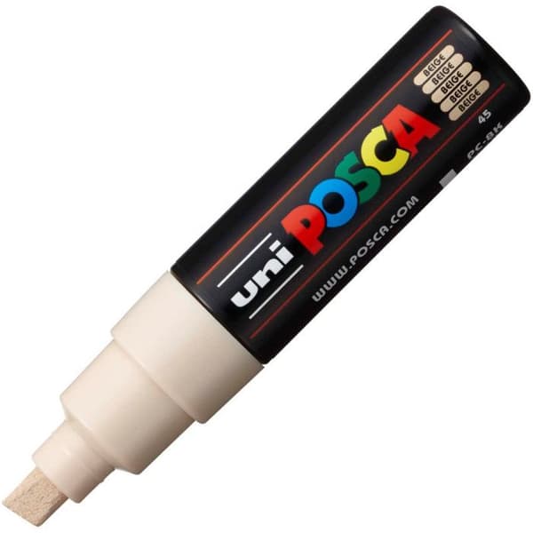 POSCA Stor Mejselspets Marker Beige