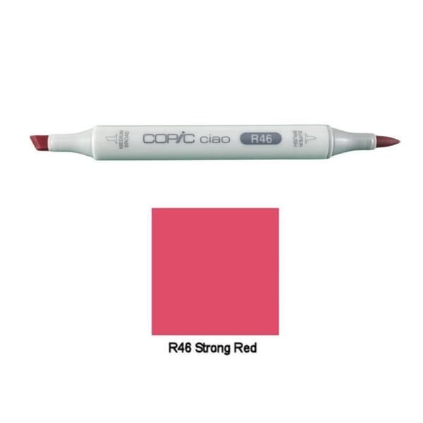 Copic Ciao tuschpenna med dubbelspets - R46 Strong Red