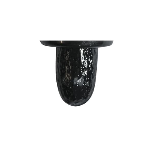 Täckmarkör för textilier, svart, rund spets 2-4mm, med ventil
