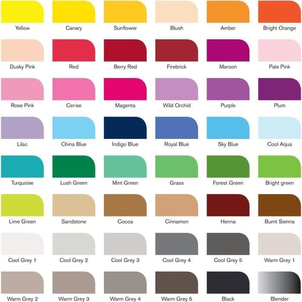 WINSOR & NEWTON Essential Collection Brushmarker - 48 delar