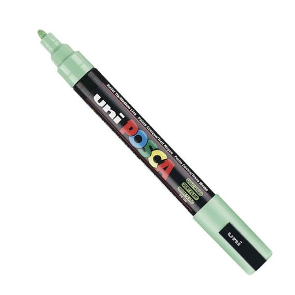 POSCA Marker Medium konisk spets Ljusgrön - Vattenbaserad färg - Linjebredd 1,8-2,5 mm