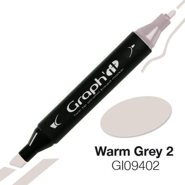 "Marqueringspenna Graph'it 9402 Varm Grå 2"