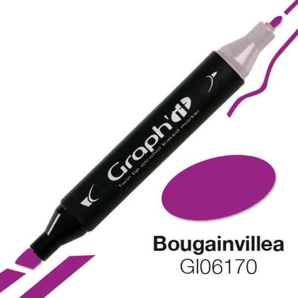 Alkoholpenna - Graph'it - 6170 - Bougainvillea - Dubbel spets - Opaq - Blandad