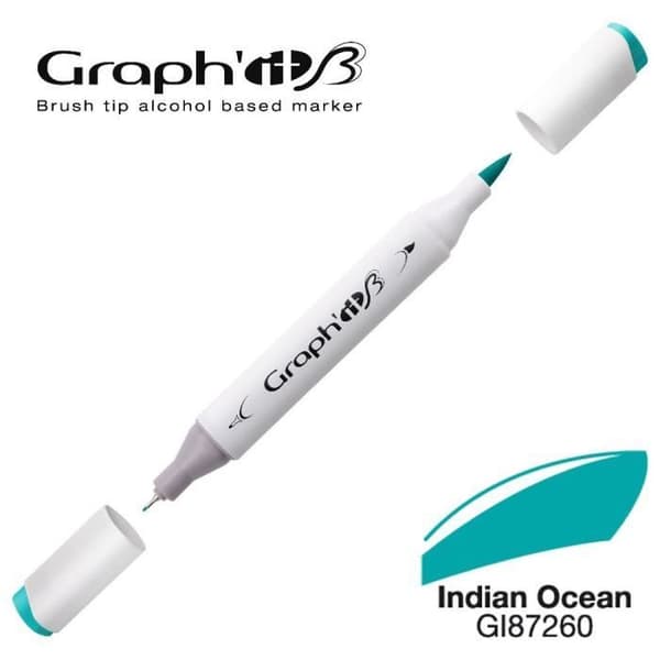 Alkoholmarkör 'Graph'It Brush Marker' från Graph'IT