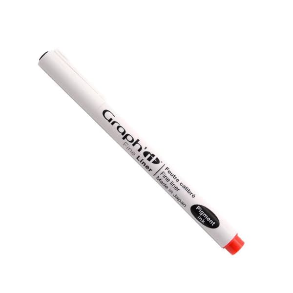 Fine liner markör Graph'it 0,5 Röd
