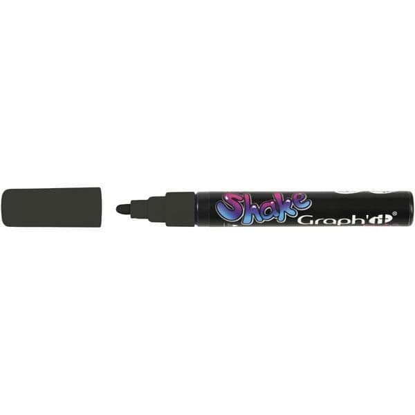 Graph'it Shake Pencil Black - OZ INTERNATIONAL - Penna - 4 mm spets - Outplånlig - Stor